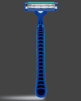 GILLETTE BLUE SIMPLE 3 SHAVING RAZOR